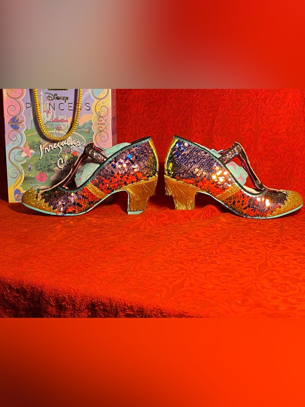 Irregular Choice Disney Princess Collection,”Jasmine,A Whole New World” in box,8 - Picture 8 of 16